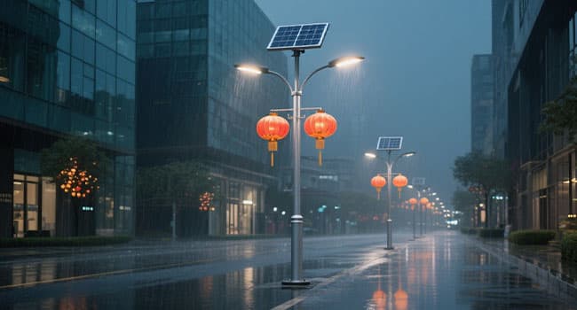 solar street lights